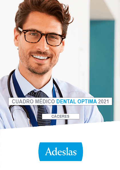 Cuadro Médico Adeslas Dental Optima Caceres 2026
