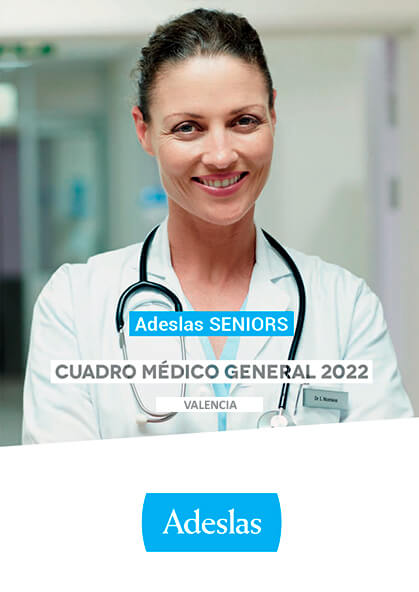 Cuadro Médico Adeslas Seniors Valencia 2026