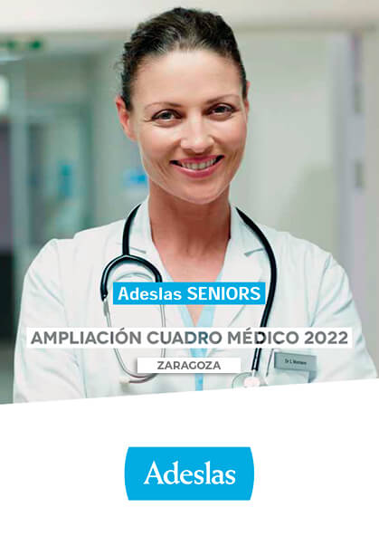 Cuadro Médico Adeslas Seniors Zaragoza-ampliacion 2026