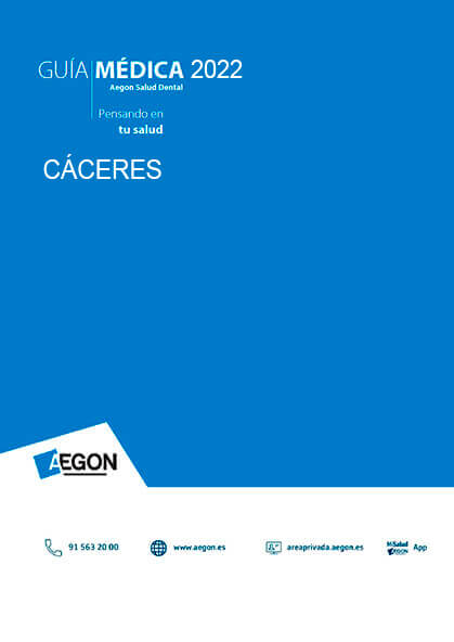 Cuadro Médico Aegon Dental Caceres 2026