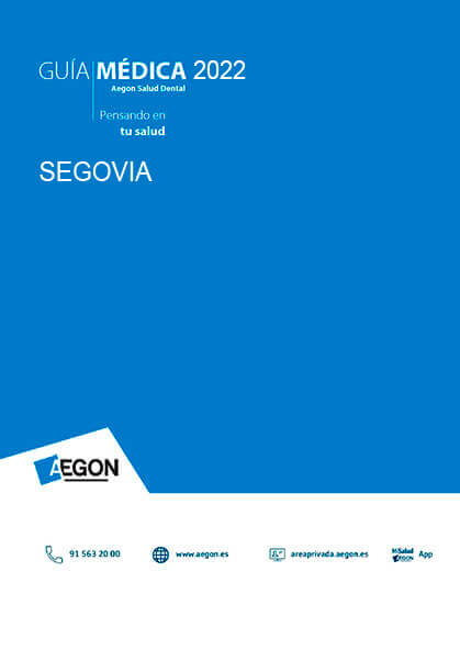 Cuadro Médico Aegon Dental Segovia 2026