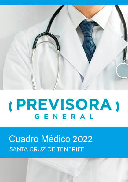 Cuadro Médico Previsora General Santa Cruz de Tenerife 2024