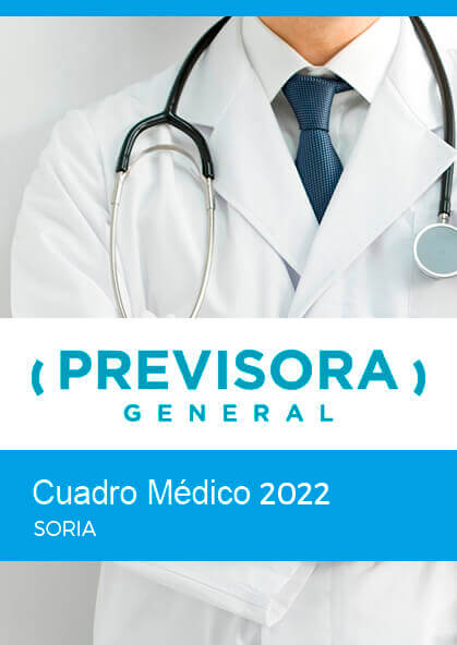 Cuadro Médico Previsora General Soria 2026