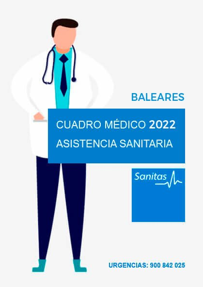 Cuadro MÃ©dico Sanitas General Baleares 2023