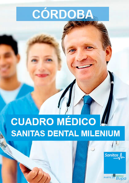 Cuadro MÃ©dico Sanitas Dental-milenium Cordoba 2023