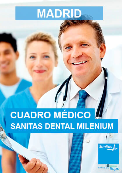 Cuadro MÃ©dico Sanitas Dental-milenium Madrid 2023