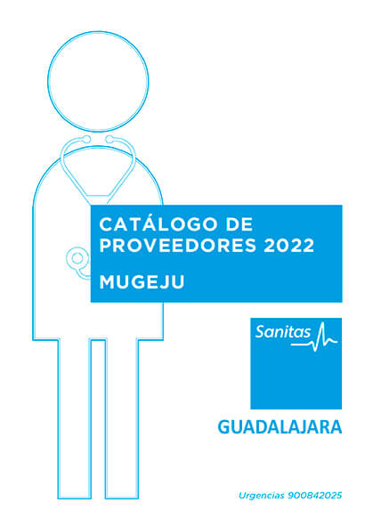 Cuadro Médico Sanitas Mugeju Guadalajara 2026
