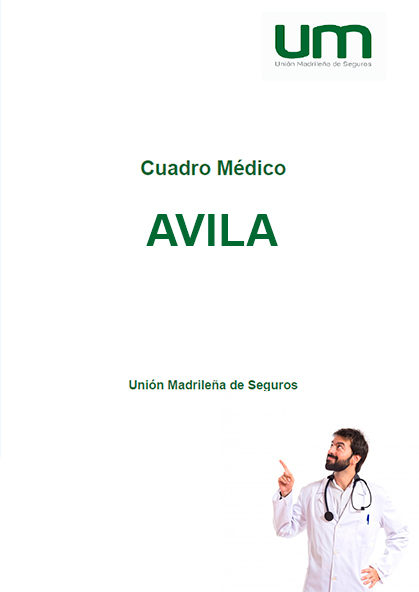 Cuadro Médico Unión Madrileña General Avila 2026