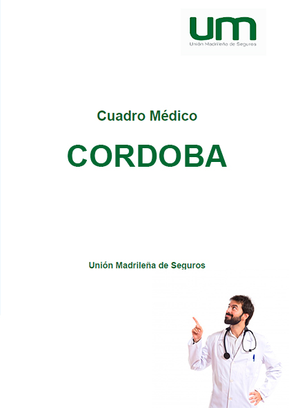 Cuadro Médico Unión Madrileña General Cordoba 2026