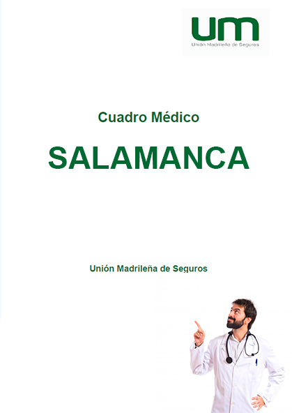 Cuadro Médico Unión Madrileña General Salamanca 2026