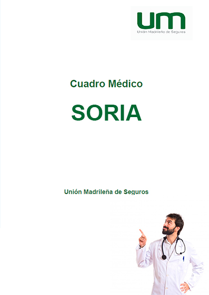 Cuadro Médico Unión Madrileña General Soria 2026